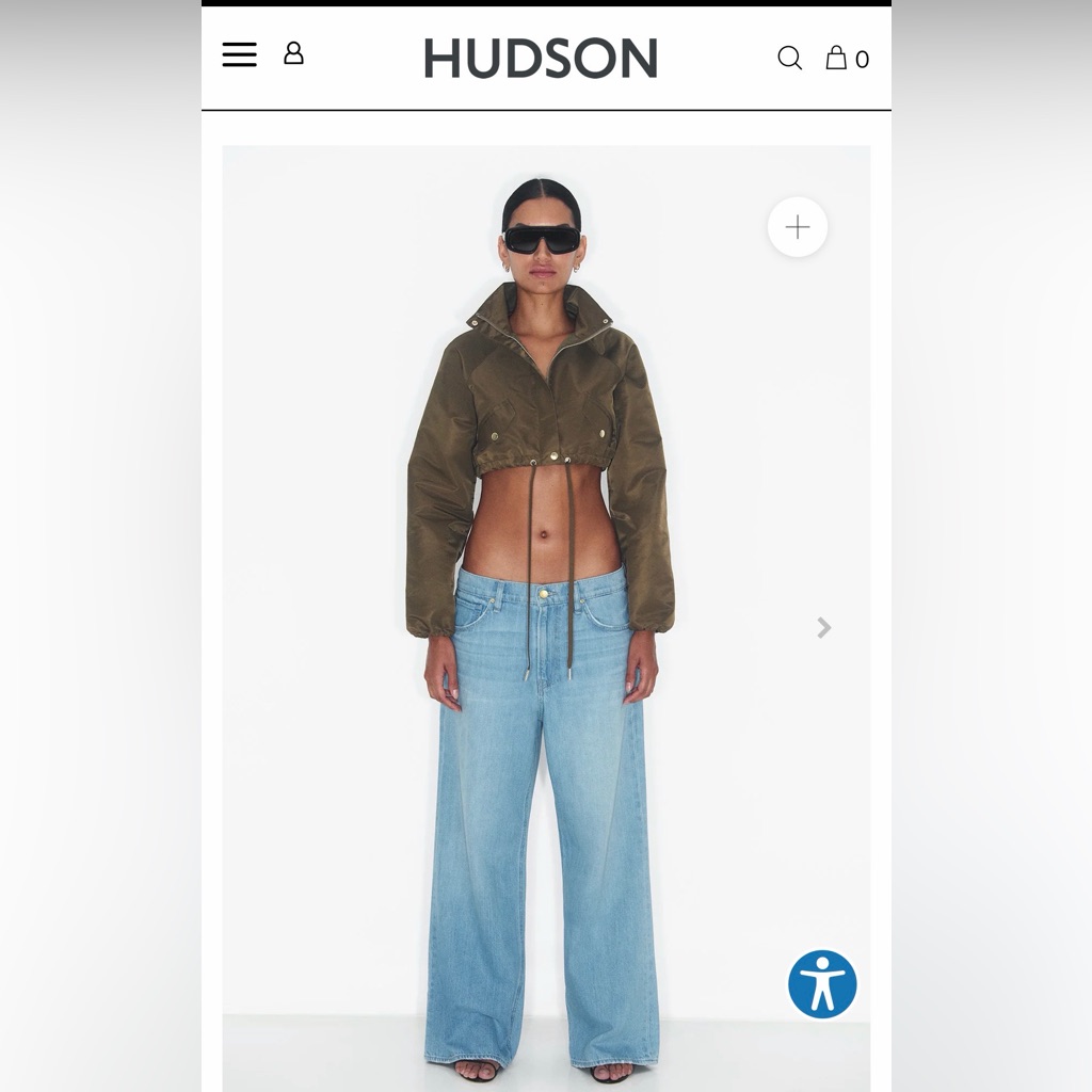 Hudson Brooks Nader Long And Loose New Size 32